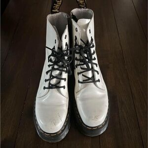 Dr. Martens White Women's Boots